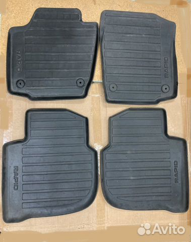 Автомобильные коврики skoda rapid оригинал