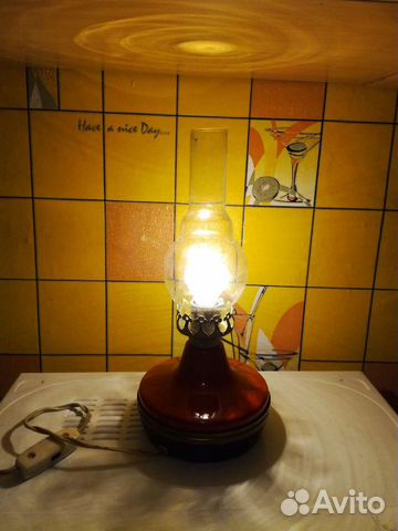Светильник в виде керосиновой лампы