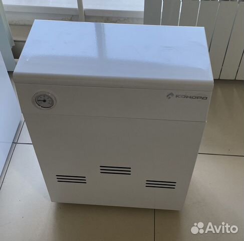 Котёл газовый парапетный (пристенный, с дымоходом)