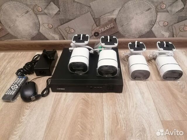 Комплект IP видеонаблюдения 5мп