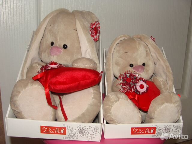Мягкие игрушки Зайка Ми