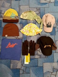 Шапка,снуд,перчатки,бейсболка,бандана,панама для м