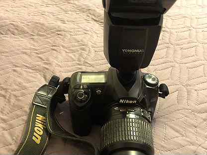 Nikon d50 Kit + вспышка