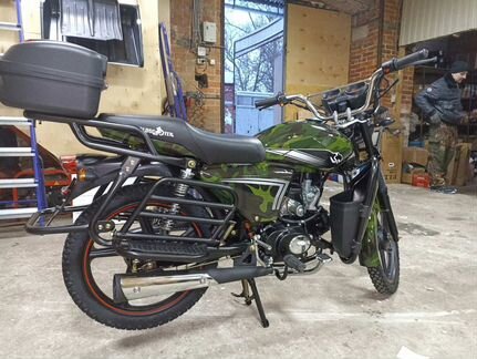 Мопед Alpha S2 Ягуар Lux New 50 (110cc)