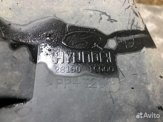 Резонатор воздушного фильтра Hyundai Getz 2002-201