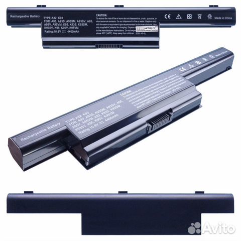 Аккумулятор для Asus A32-K93 10.8V 4400mAh 48Wh