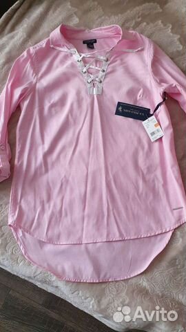 Рубашка женская US polo новая S