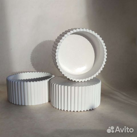 Подсвечник из гипса / шкатулка