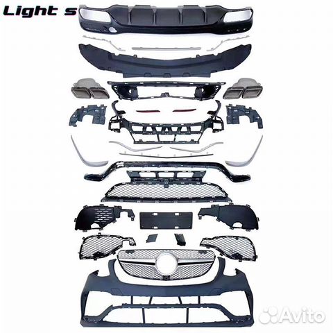 Обвес на mercedes GLE 6.3 w166