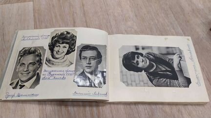 Фотокарточки артистов советского кино