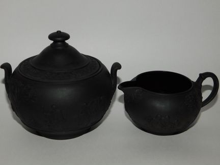 Wedgwood Старинные молочник и сахарница Англия