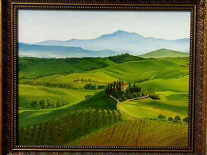 Картина маслом Итальянский пейзаж