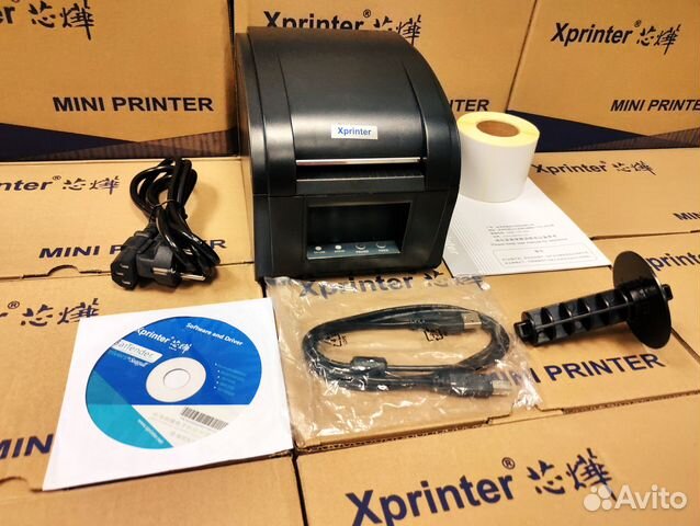 Принтер этикеток Xprinter XP-360B Термопринтер