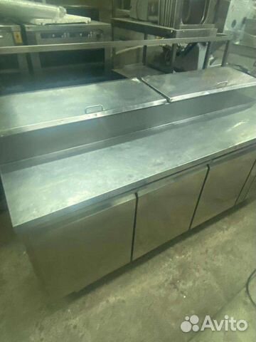 Холодильный стол саладетта tefcold, 202/80см Дания