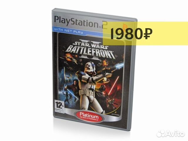 Star Wars Battlefront II Platinum, б/у (PS2)