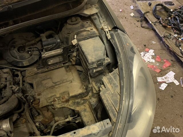 Лонжерон передний левый hyundai solaris 1