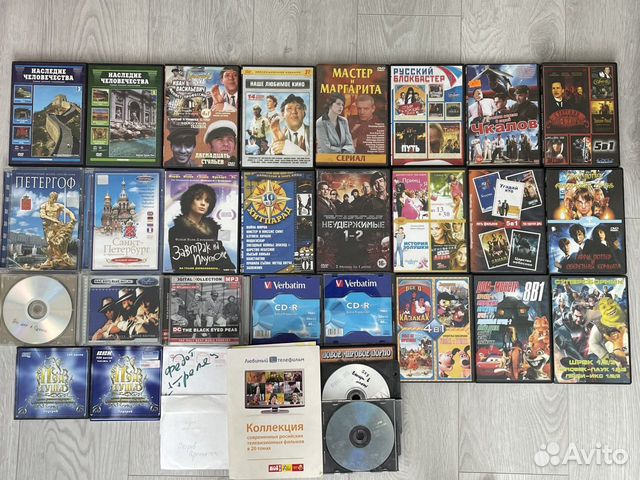 Dvd и сd диски фильмы и мультфильмы, музыка