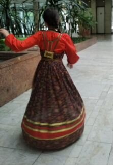 Русский сарафан с рубахой на рост 140-152 см