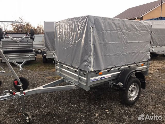 Прицеп для легкового автомобиля с тентом 110 см мз