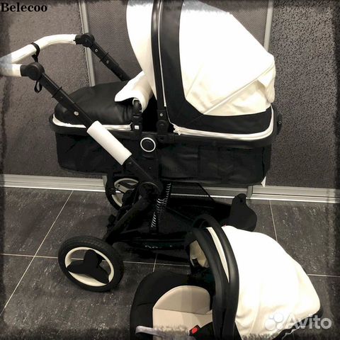 Коляска Belecoo 3в1 с автолюлькой новая