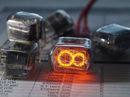 Индикаторная лампа ин-12; ин-15