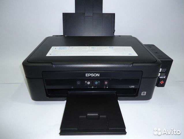 Как подключить принтер epson l210 Мфу Epson l210 купить в Ликино-Дулево Электроника Авито