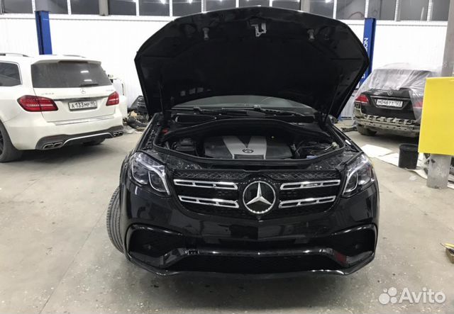 Рестайлинг GLS63 mercedes переделка