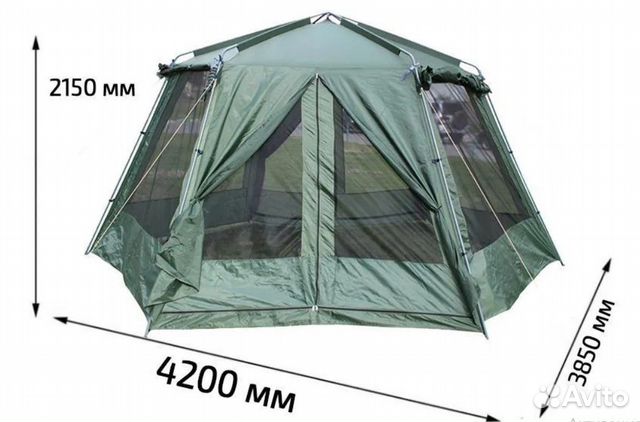 Беседка шатер туристический летняя кухня 2068