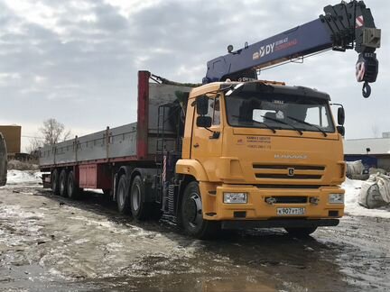 Услуги крана манипулятора длинномера