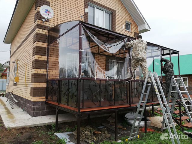 Мягкие окна для беседок и веранд Уфа