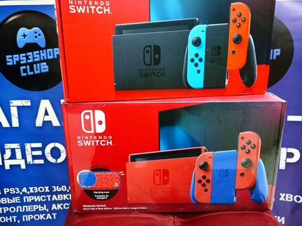 Nintendo Switch v.2 32GB, Новые, Рос'Тест