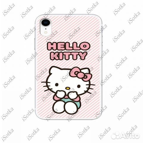 Чехол силикон для Apple iPhone X / Xs Hello Kitty