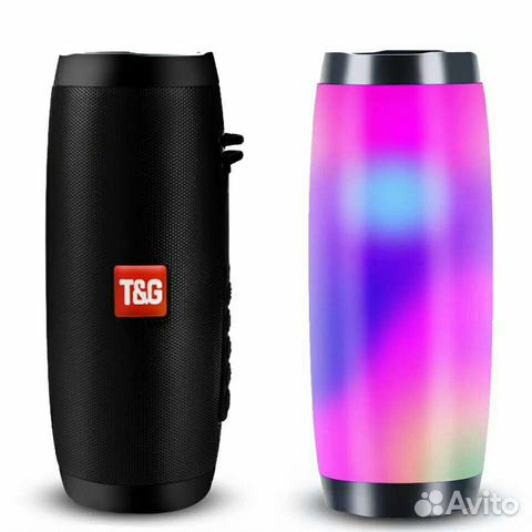 Колонка Bluetooth новая с подсветкой