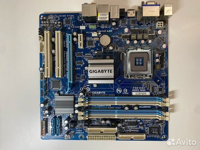 Gigabyte ga eg41mft us2h подключение