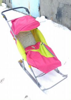 Коляска санки