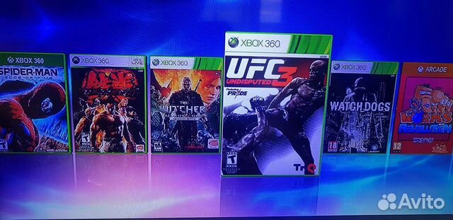 Xbox360s 500гб+60 игр прошит