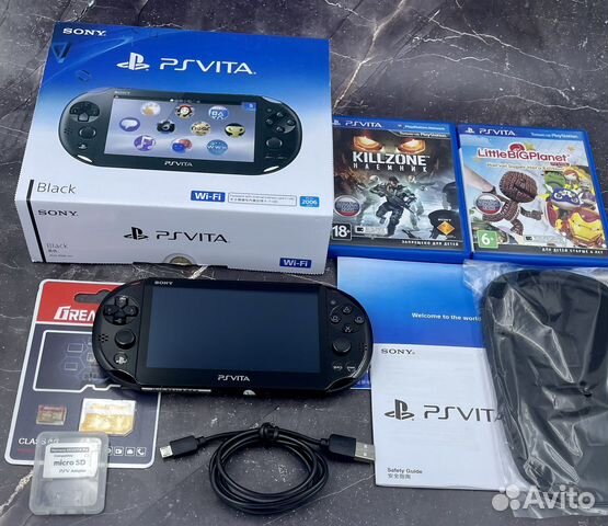 Sony Vita Slim Wi-Fi(Новая,Прошита,86 Игр)