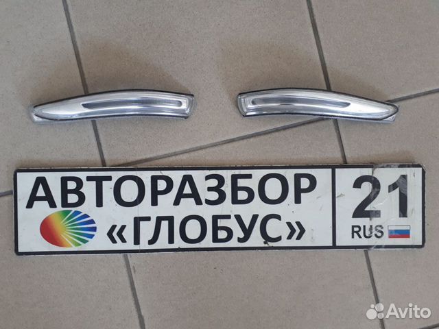 Указатель поворота в зеркале правый hyundai
