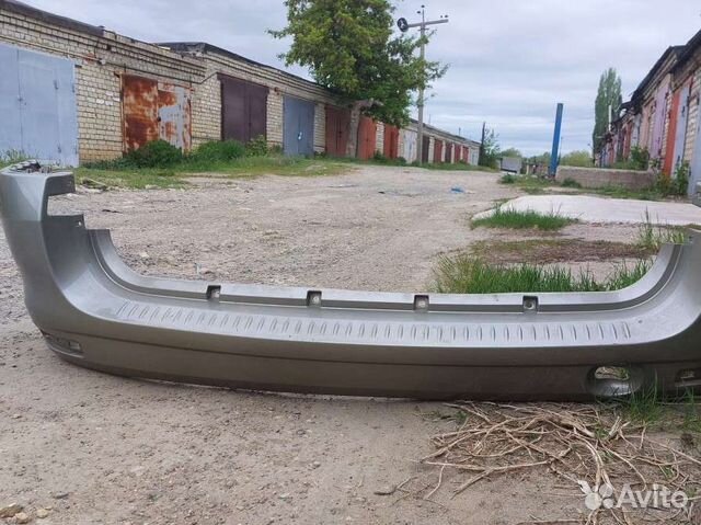 Бампер задний ларгус кросс