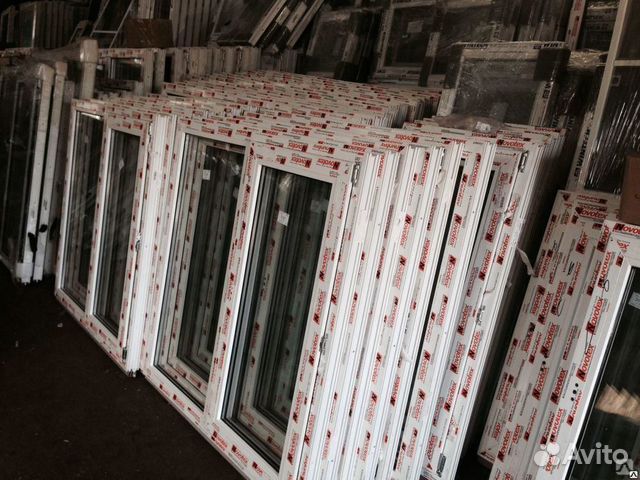 Окна пластиковые новые (остатки со склада)