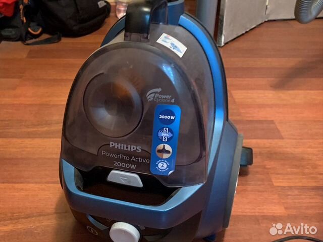 Пылесос philips power pro 2000w