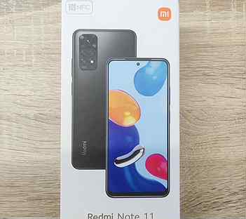 Телефон Xiaomi redmi note 11 NFC 128gb серый
