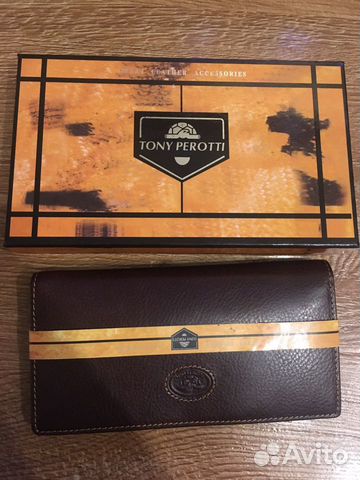 Кошелёк кож.новый мужской Tony Perotty