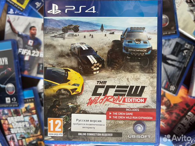 Диск The Crew Wild Run Edition PS4 / Новый