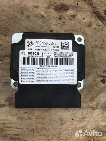 Блок SRS Airbag Volkswagen Polo 5 sedan