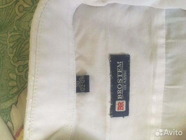 Рубашка белая на мальчика