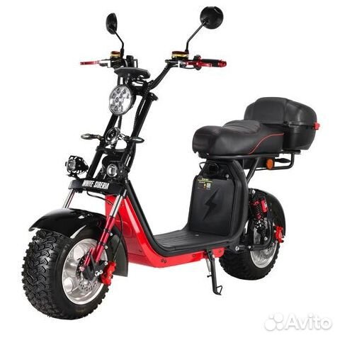 Электросамокат white siberia PRO 2500W (2023)