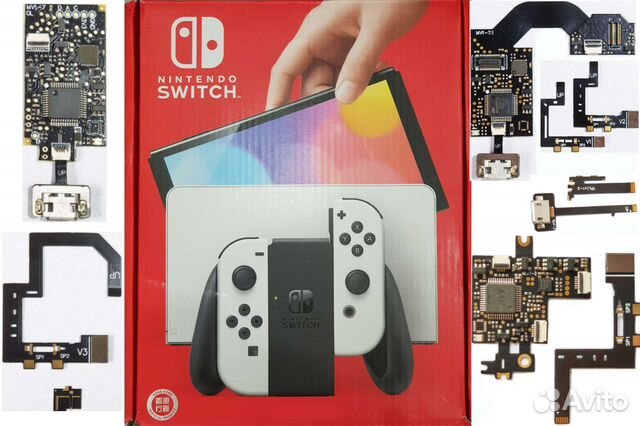 Пайка и ремонт Nintendo Switch hwfly, SX