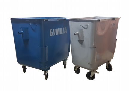 Евроконтейнер под тбо 1м3 и 0,7 м3 задняя загрузка