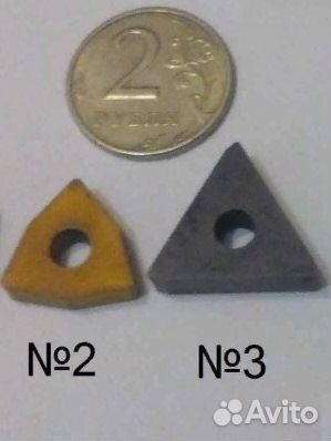 Продам твердосплавные пластины для токарных резцов
